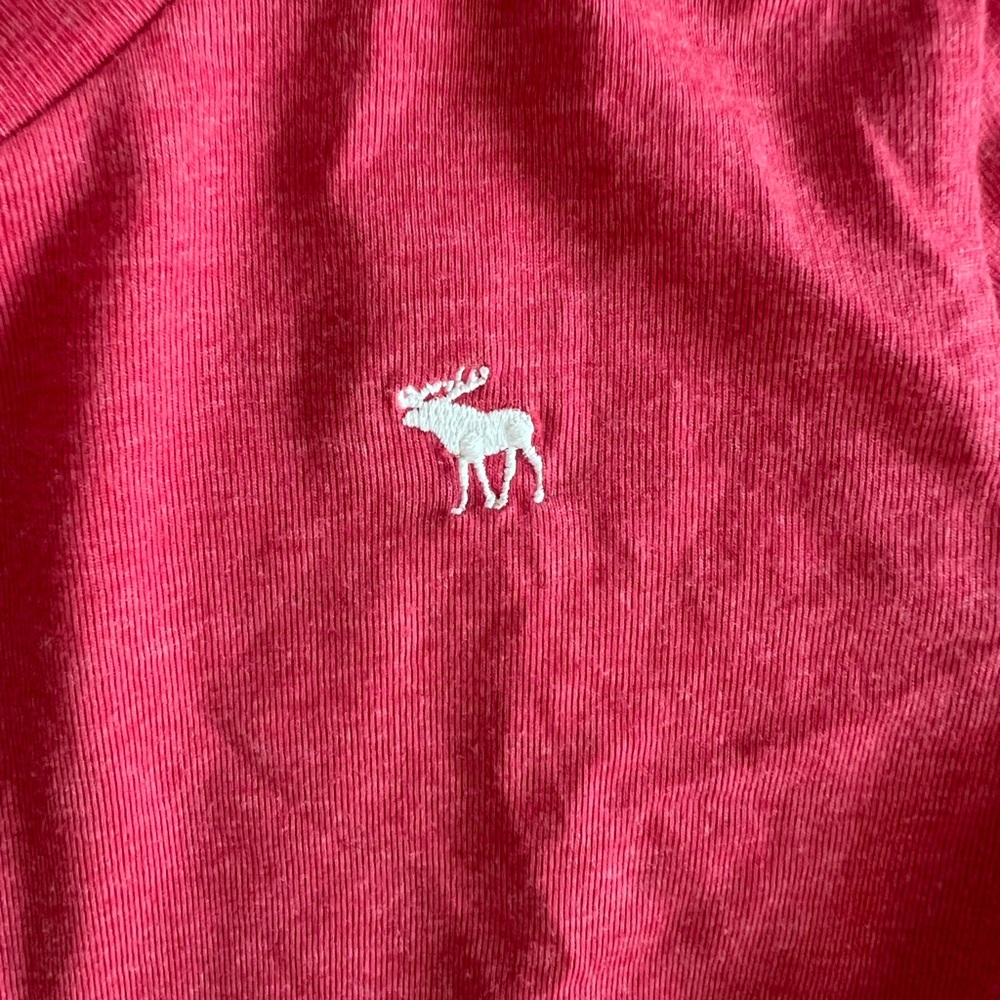 Vintage Abercrombie & Fitch Pink Crew Neck Tee - Picture 6 of 8